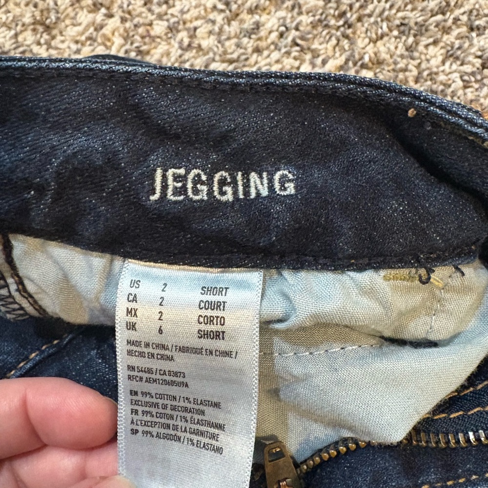 Bundle American Eagle Women’s Jeggings size 2 Short - Picture 11 of 11